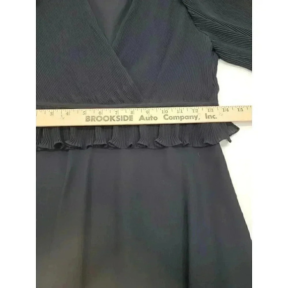 Vintage Umba for Parnes Feinstein Black Dress Women's Size 2 Made in USA - Picture 5 of 7